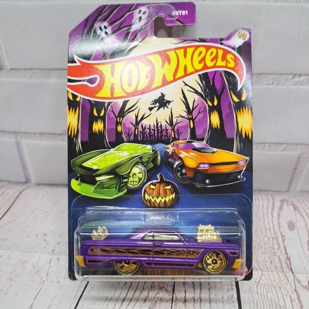 Hot Wheels 2024 HW Halloween 3/5 Purple '64 Chevy Impala